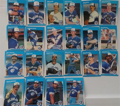 toronto blue jays baseball cards